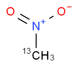 nitro(<sup>1</sup><sup>3</sup>C)methane_分子结构_CAS_32480-00-5