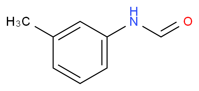 N-(3-methylphenyl)formamide_分子结构_CAS_3085-53-8