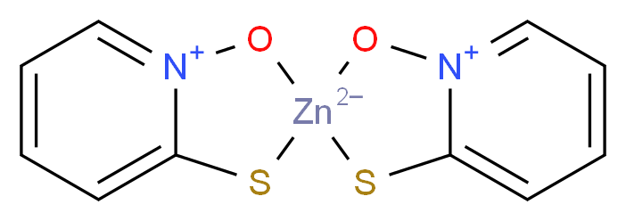 2,2'-spirobi[1-oxa-3-thia-5λ<sup>5</sup>-aza-2-zincacyclopenta[5,4-a][1λ<sup>5</sup>]pyridine]-4,4'-bis(ylium)-2,2-diuide_分子结构_CAS_13463-41-7