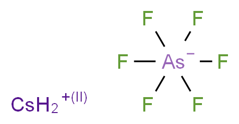caesium(1+) ion hexafluoro-$l^{5}-arsanuide_分子结构_CAS_18424-16-3