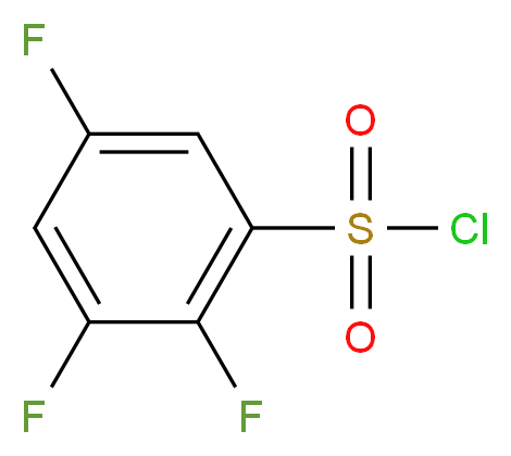 2,3,5-三氟苯磺酰氯, JRD_分子结构_CAS_914636-99-0)