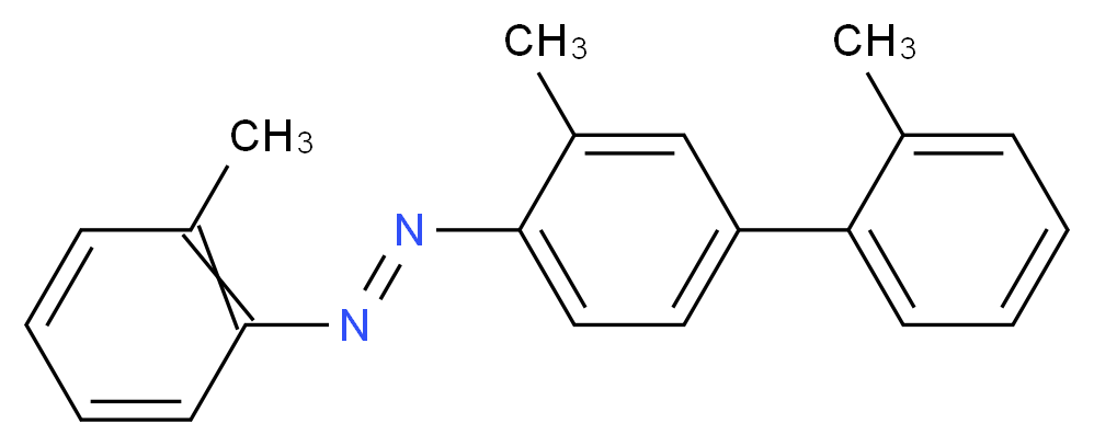 4-o-Tolyl-o,o'-azotoluene_分子结构_CAS_857484-43-6)