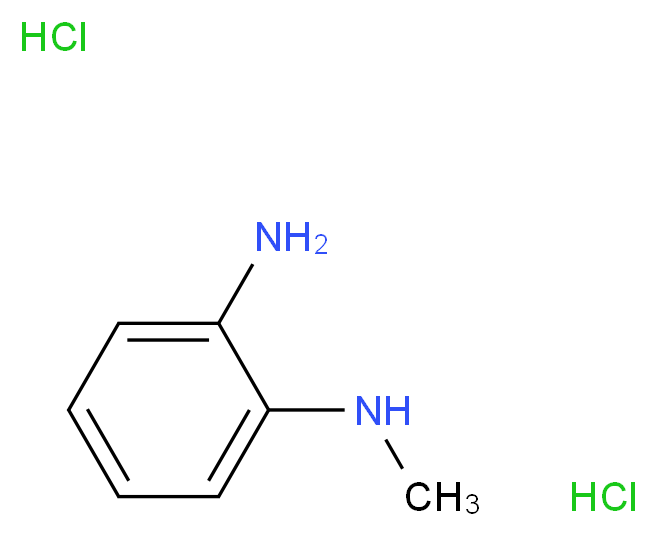 2-(Methylamino)aniline dihydrochloride_分子结构_CAS_25148-68-9)