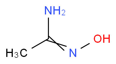 N'-hydroxyacetimidamide_分子结构_CAS_22059-22-9)