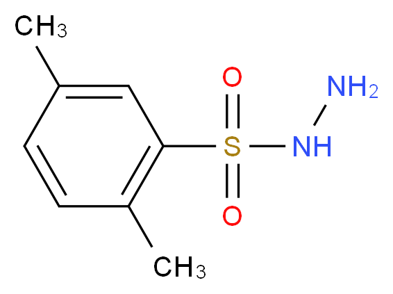 2,5-Dimethylbenzenesulfonohydrazide_分子结构_CAS_)