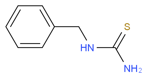 1-Benzyl-2-thiourea_分子结构_CAS_621-83-0)