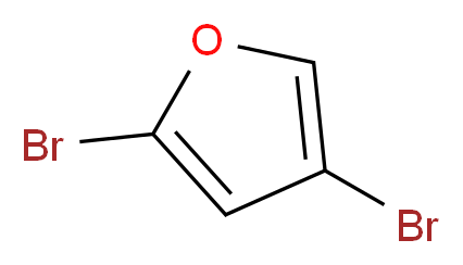 2,4-dibromofuran_分子结构_CAS_32460-06-3