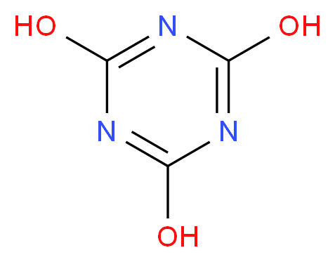 1,3,5-triazine-2,4,6-triol_分子结构_CAS_108-80-5