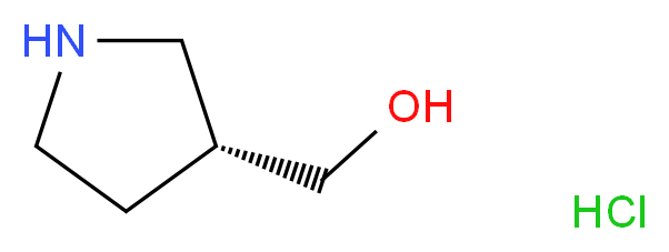 (3R)-pyrrolidin-3-ylmethanol hydrochloride_分子结构_CAS_1227157-98-3