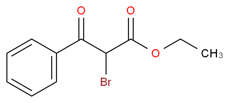 ethyl 2-bromo-3-oxo-3-phenylpropanoate_分子结构_CAS_55919-47-6