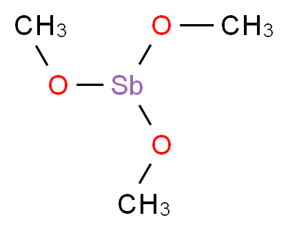 甲氧基锑_分子结构_CAS_)