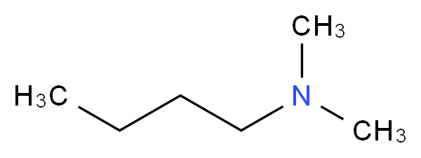 butyldimethylamine_分子结构_CAS_927-62-8