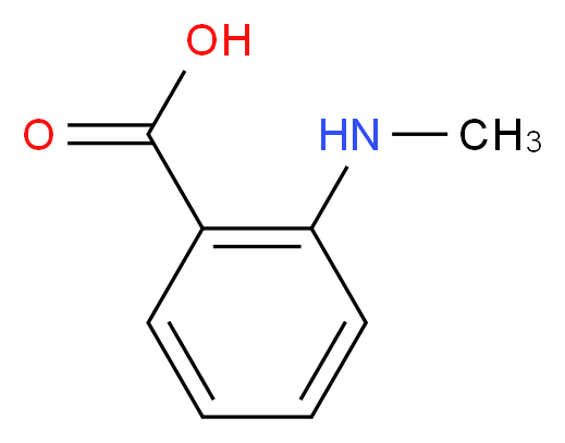 N-甲基氨基苯甲酸_分子结构_CAS_119-68-6)