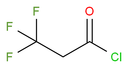 3,3,3-Trifluoropropanoyl chloride_分子结构_CAS_41463-83-6)