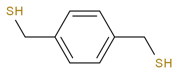 [4-(sulfanylmethyl)phenyl]methanethiol_分子结构_CAS_105-09-9