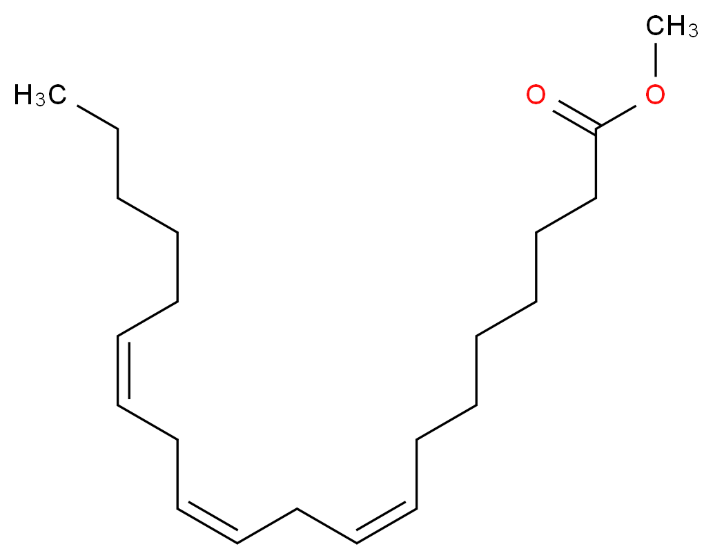 顺式-8,11,14-二十碳三烯酸甲酯_分子结构_CAS_21061-10-9)