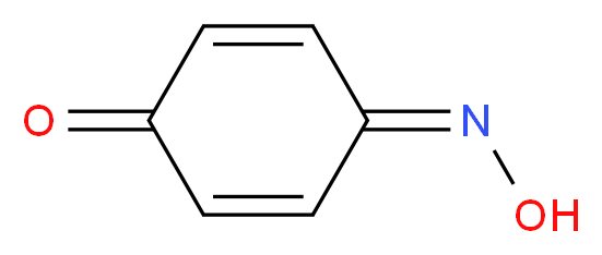 4-Benzoquinone Monoxime_分子结构_CAS_637-62-7)