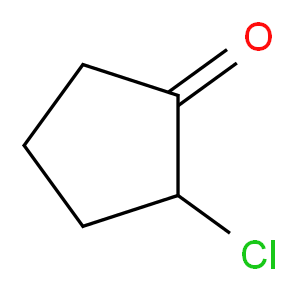 2-氯环戊酮_分子结构_CAS_694-28-0)