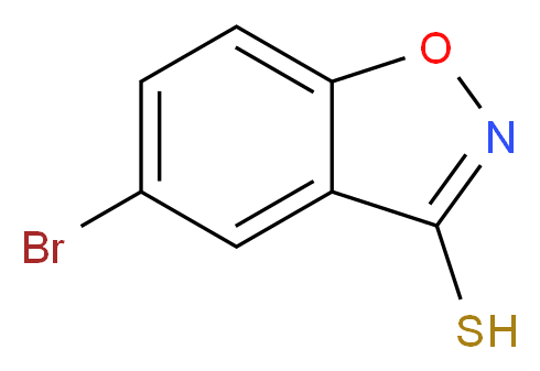 5-bromo-1,2-benzoxazole-3-thiol_分子结构_CAS_439607-87-1