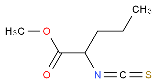 methyl N-(thioxomethylene)norvalinate_分子结构_CAS_1177284-96-6)