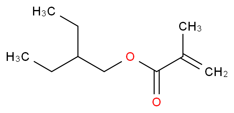 2-ETHYLBUTYL METHACRYLATE_分子结构_CAS_5138-86-3)