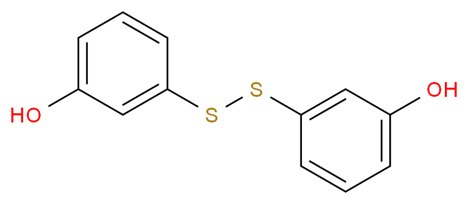 3,3'-Dihydroxydiphenyldisulphide_分子结构_CAS_21101-56-4)