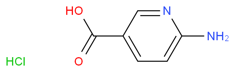 6-AMINONICOTINIC ACID HYDROCHLORIDE_分子结构_CAS_5336-87-8)