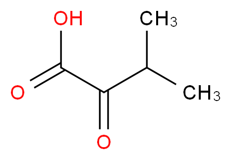 Alpha-Ketoisovaleric acid_分子结构_CAS_759-05-7)