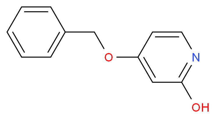 4-(benzyloxy)pyridin-2-ol_分子结构_CAS_53937-02-3