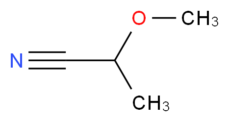 2-methoxypropanenitrile_分子结构_CAS_33695-59-9