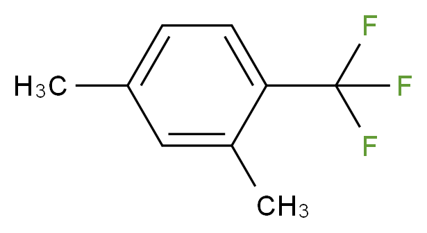 2,4-Dimethylbenzotrifluoride_分子结构_CAS_93841-19-1)