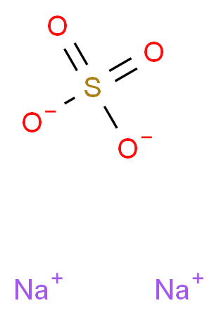 disodium sulfate_分子结构_CAS_7757-82-6