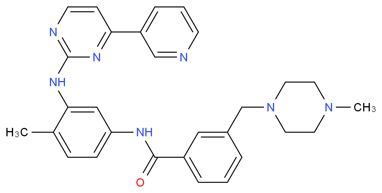 Imatinib Meta-methyl-piperazine Impurity_分子结构_CAS_1246819-59-9)