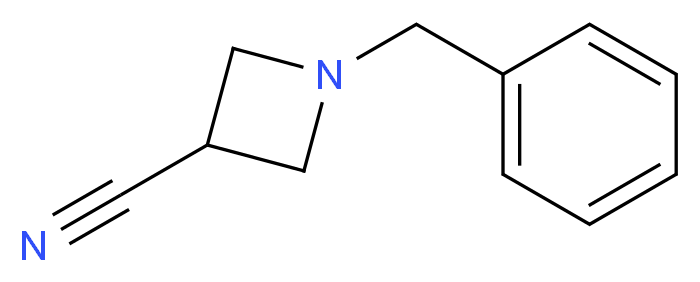 N-Benzyl-3-cyanoazetidine_分子结构_CAS_94985-26-9)