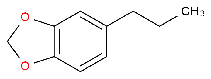 5-propyl-2H-1,3-benzodioxole_分子结构_CAS_94-58-6