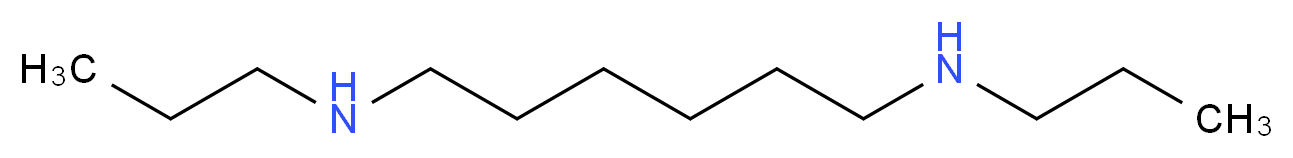 propyl[6-(propylamino)hexyl]amine_分子结构_CAS_6994-82-7