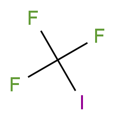 三氟碘甲烷_分子结构_CAS_2314-97-8)