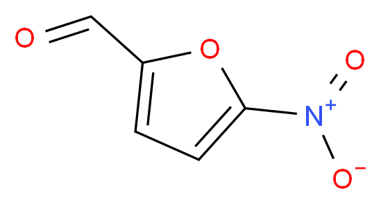5-硝基-2糠醛_分子结构_CAS_698-63-5)