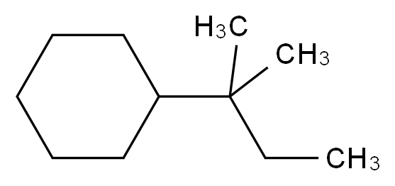 (2-methylbutan-2-yl)cyclohexane_分子结构_CAS_31797-64-5