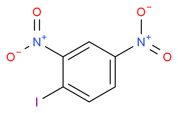 2,4-二硝基碘苯_分子结构_CAS_709-49-9)