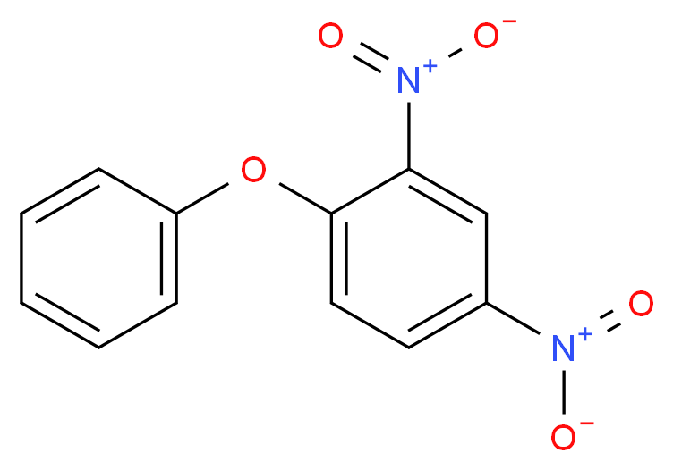 2,4-dinitro-1-phenoxybenzene_分子结构_CAS_2486-07-9