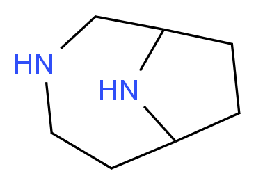 3,9-DIAZABICYCLO[4.2.1]NONANE_分子结构_CAS_284-19-5)
