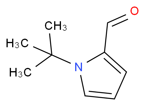 1-tert-butyl-1H-pyrrole-2-carbaldehyde_分子结构_CAS_23373-78-6