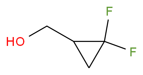 (2,2-difluorocyclopropyl)methanol_分子结构_CAS_509072-57-5