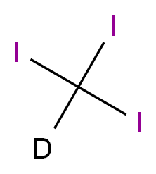 triiodo(<sup>2</sup>H)methane_分子结构_CAS_2787-27-1