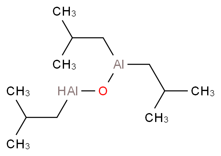 {[bis(2-methylpropyl)alumanyl]oxy}(2-methylpropyl)alumane_分子结构_CAS_88477-39-8