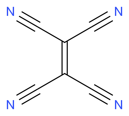 eth-1-ene-1,1,2,2-tetracarbonitrile_分子结构_CAS_670-54-2