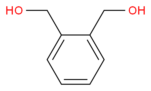 [2-(hydroxymethyl)phenyl]methanol_分子结构_CAS_612-14-6