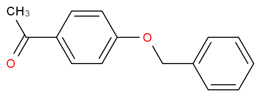 1-[4-(benzyloxy)phenyl]ethan-1-one_分子结构_CAS_54696-05-8