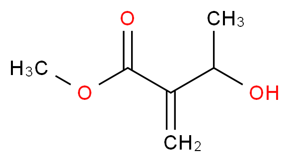 3-羟基-2-亚甲基丁酸甲酯_分子结构_CAS_18020-65-0)